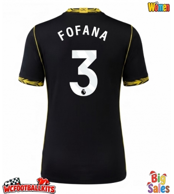 Chelsea Wesley Fofana #3 Replica Away Stadium Shirt for Women 2026-27 Short Sleeve